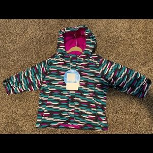 NWT toddler girls Columbia winter coat.